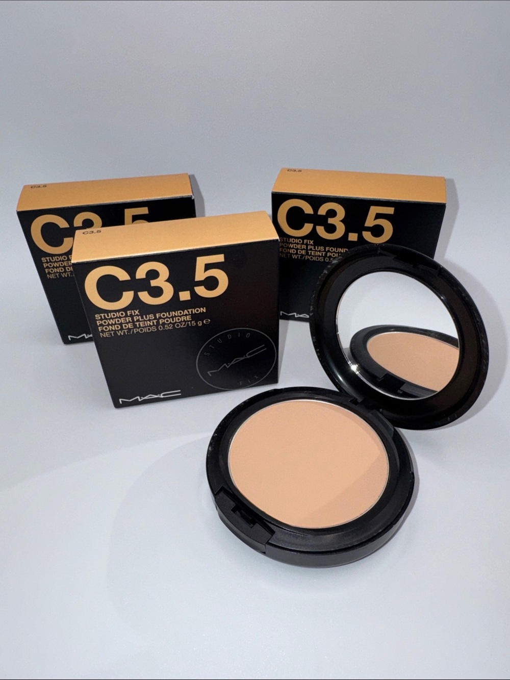 💄 MAC Studio Fix Powder Plus Foundation C3.5 Original Formula NIB 15g